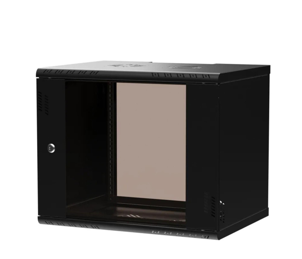 ExtraLink  Wisząca 19" 9U 600x450mm Premium jednosekcyjna (czarna) - 1323270 - zdjęcie 3
